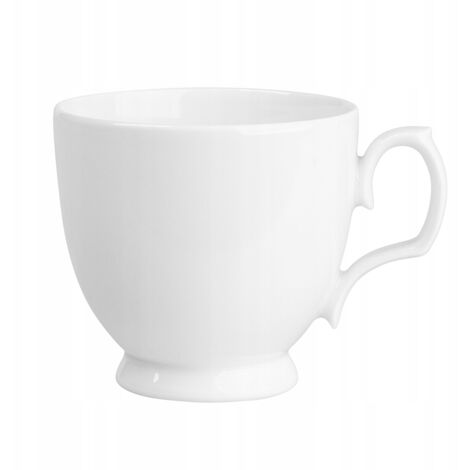 Tasse en porcelaine blanche Cappuccino Mariapaula 350 ml