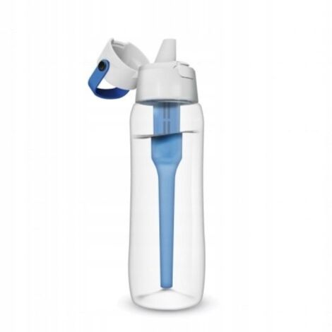Gourde Dafi Solid avec filtre, bleue, 0,7 l, en Tritan (1/2)