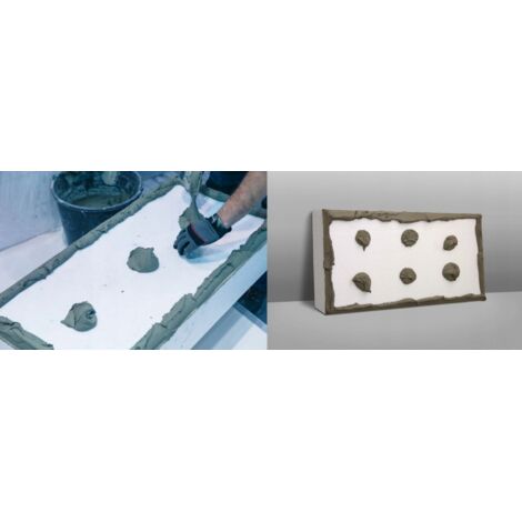 Mortier-colle Grawis S 25 kg – Forte adhérence au polystyrène – Plasticité élevée – Application sur béton et murs apparents (1/5)