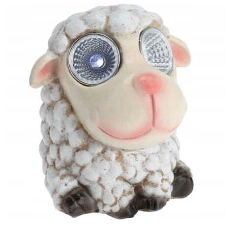 Lampe solaire de jardin Animaux de la ferme 9x7x7 cm