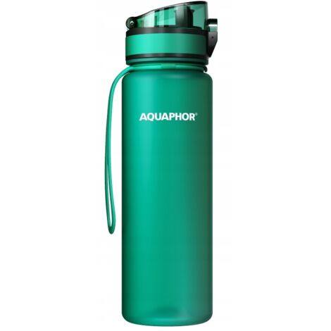 Gourde filtrante Aquaphor 0,5 l verte + 1 filtre (1/5)
