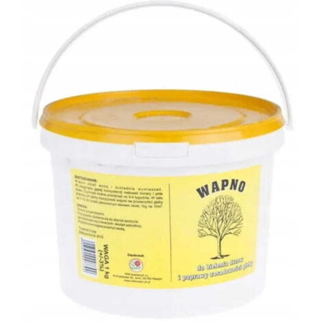 Chaux pour blanchir les arbres ornementaux et fruitiers 1 kg