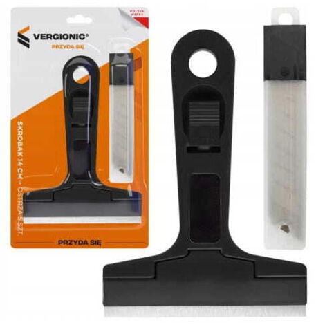 Grattoir à peinture 14 cm + 6 lames remplaçables (1/5)