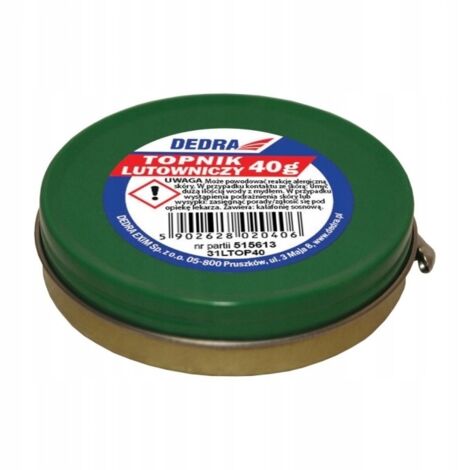 Flux de pâte à souder Dedra 40 g