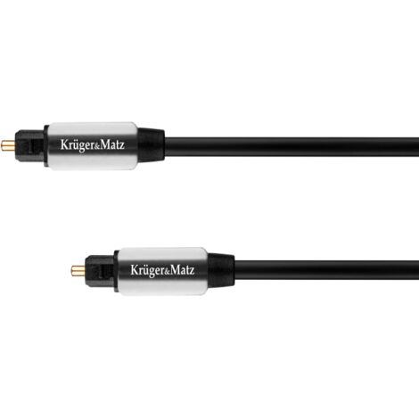 Câble optique Toslink Kruger&Matz KM0322 de 3 m (1/2)