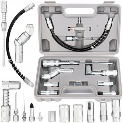 Jeu d'adaptateurs pour pistolet à graisse de presse de calibrateur accessoires extensions 12e
