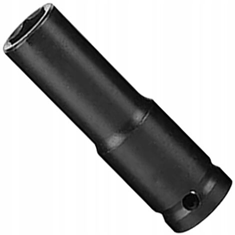 Douille d'impact pour clé à choc 1/2 pouce 16 mm longue 78 mm CR-Mo 6 points