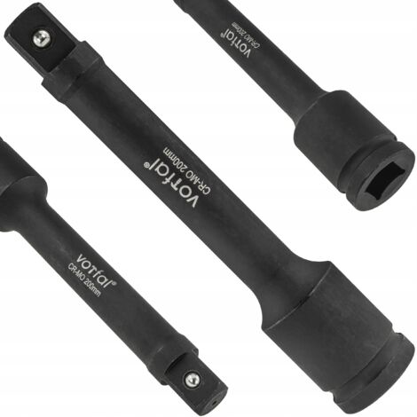 Extension à choc pour douilles 3/4" 200 mm adaptateur de douille pour clé à choc CR-MO (1/4)