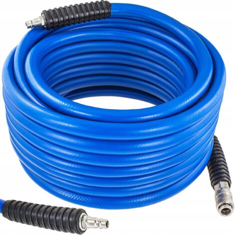 Tuyau pneumatique en caoutchouc pour compresseur pression élastique 12x19mm 15M