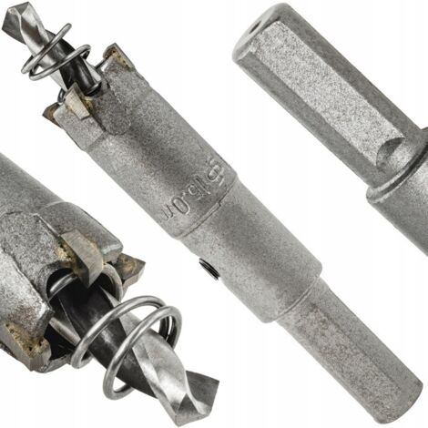 Scie à trou en carbure de tungstène pour métal et bois 16 mm titane carbures frittés TCT (1/5)