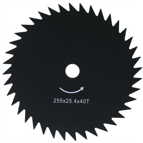 Disque Mar-Pol pour débroussailleur 255 mm x 1,6 mm x 25,4 mm 40 dents (1/5)