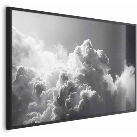 Affiche - Phénomène extraordinaire : Le soleil illumine les nuages sombres (1/4)