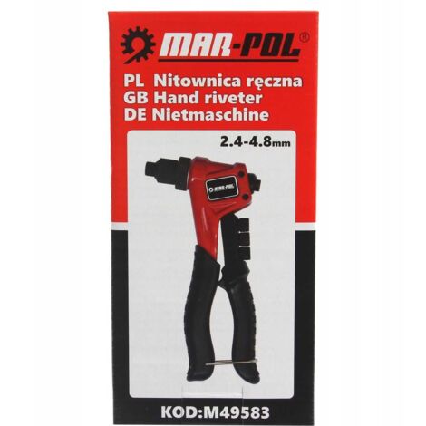 RIVETEUSE À MAIN PROFI 2,4-4,8 mm M49583 (1/5)