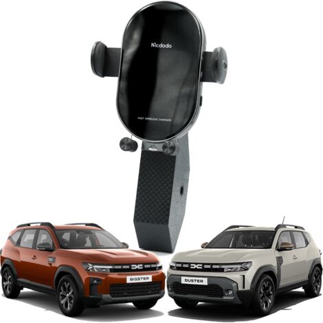 Support de téléphone automatique avec recharge sans fil pour Dacia Duster 3 et Dacia Bigster - YouClip