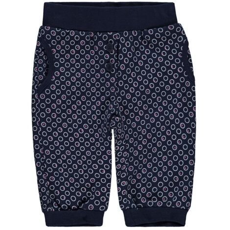 Pantalon de survêtement Kanz bleu marine pour fille (1/3)