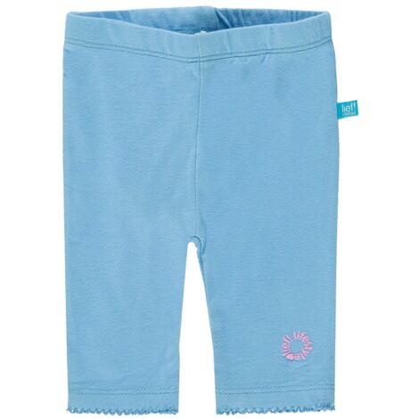 Legging fille en coton bleu Lief (1/3)