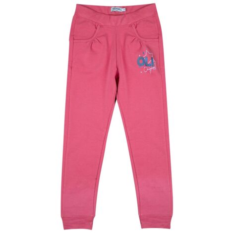 Pantalon de survêtement rose pour fille Olimpias (1/3)