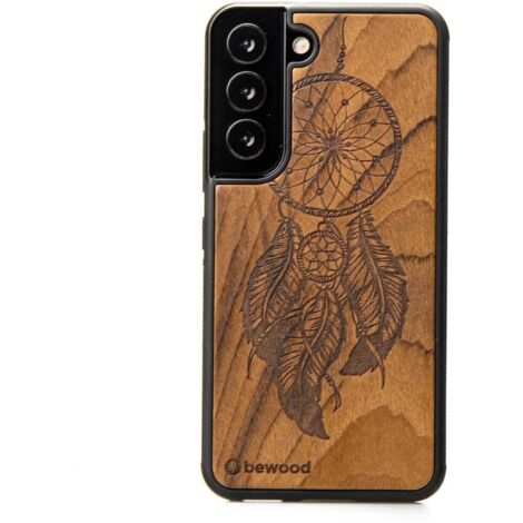 Coque en bois pour Samsung Galaxy S22 DREAMCATCHER IMBUIA (1/3)
