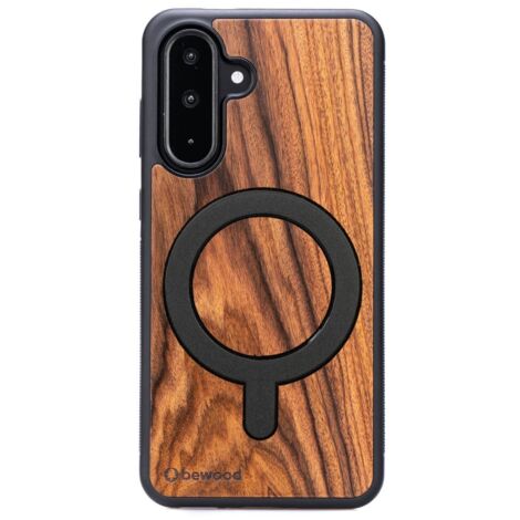 Coque en bois Bewood pour Samsung Galaxy A36 5G ROSEWOOD SANTOS avec MagSafe (1/3)
