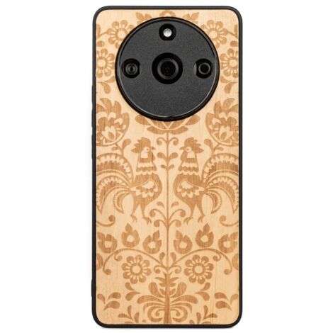 Étui en bois Bewood Realme 11 Pro 5G / 11 Pro Plus 5G, finition POLISH FOLK ANIGREE (1/5)