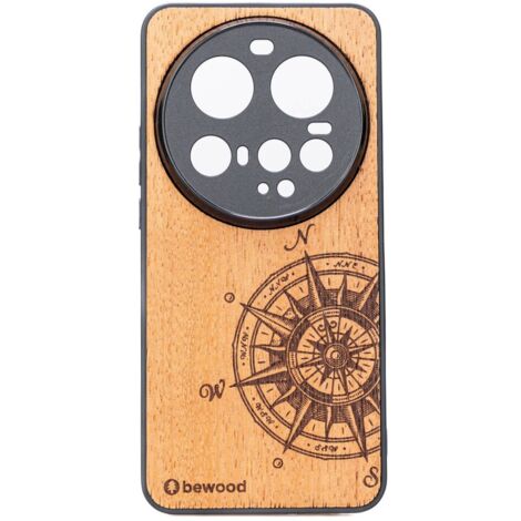 Étui en bois Bewood pour Xiaomi 15 Ultra TRAVELER MERBAU (1/2)