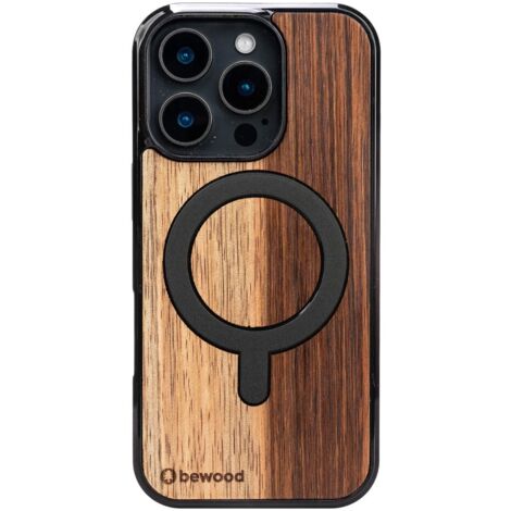 Coque en bois Bewood pour iPhone 16 Pro MANGO avec MagSafe (1/2)