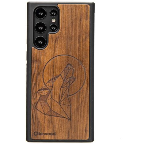 Coque en bois pour Samsung Galaxy S22 Ultra WILK IMBUIA (1/3)