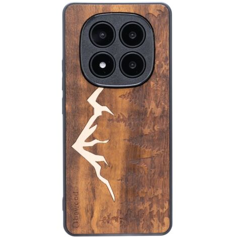 Étui en bois Bewood pour Xiaomi Redmi Note 14 Pro Plus 5G MOUNTAINS IMBUIA (1/5)