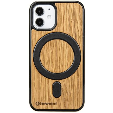 Coque en bois Bewood pour iPhone 12 Mini avec MagSafe en chêne (1/5)