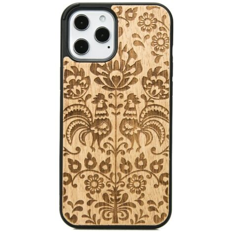 Coque en bois pour iPhone 12 Pro Max WILD FLOWERS ANIEGRE (1/3)