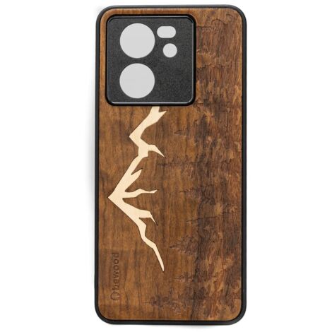 Étui en bois Bewood pour Xiaomi 13T/13T Pro MOUNTAINS IMBUIA (1/2)