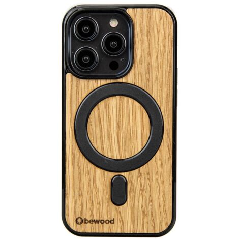 Coque en bois Bewood pour iPhone 14 Pro Chêne MagSafe (1/5)