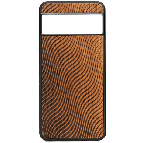 Étui en bois Bewood pour Google Pixel 8 Pro WAVES MERBAU (1/2)