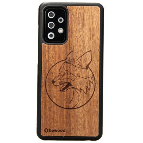Coque en bois pour Samsung Galaxy A52/A52s 5G LIS MERBAU (1/3)