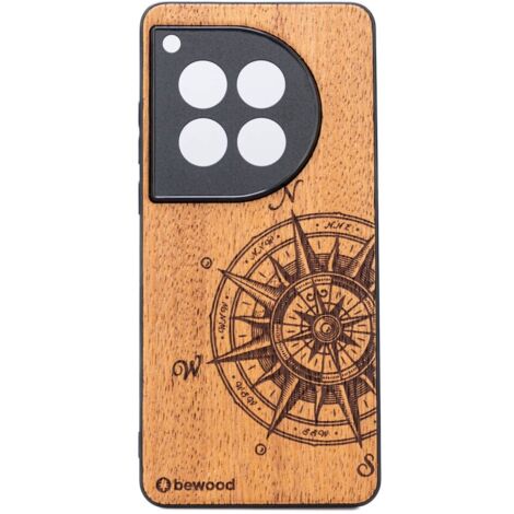 Étui en bois Bewood pour OnePlus 12 TRAVELER MERBAU (1/2)