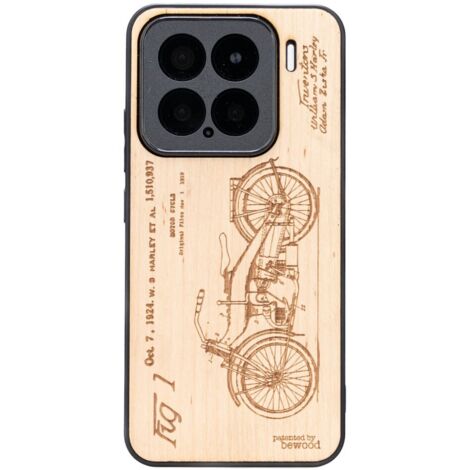 Étui en bois Bewood pour Xiaomi 15 HARLEY BREVET ANIEGRE (1/5)