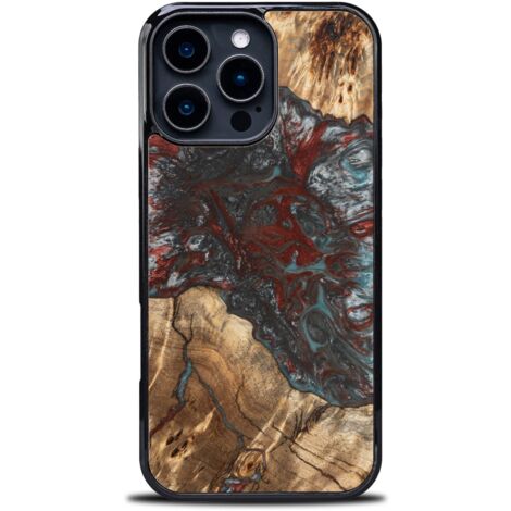 Coque Bewood Unique pour iPhone 16 Pro Max - Planètes - Pluton (1/5)