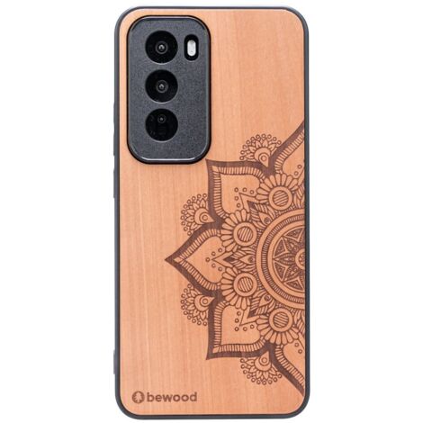 Étui en bois Bewood pour Oppo Reno 12 5G Motif mandala et pommier (1/5)