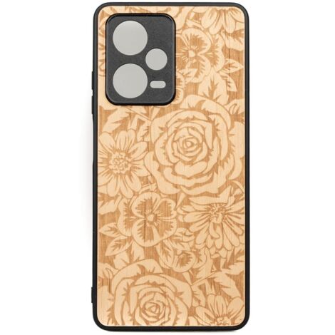 Étui en bois Bewood Redmi Note 12 5G ROSES ANIEGRE (1/2)
