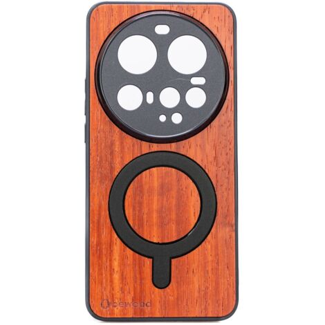 Étui en bois Bewood pour Xiaomi 15 Ultra PADOUK avec MagSafe (1/2)