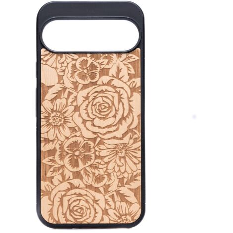 Étui en bois Bewood pour Google Pixel 10/10 Pro ROSES ANIEGRE (1/2)