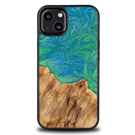 Coque Bewood Unique pour iPhone 13 - Néons - Tokyo (1/4)