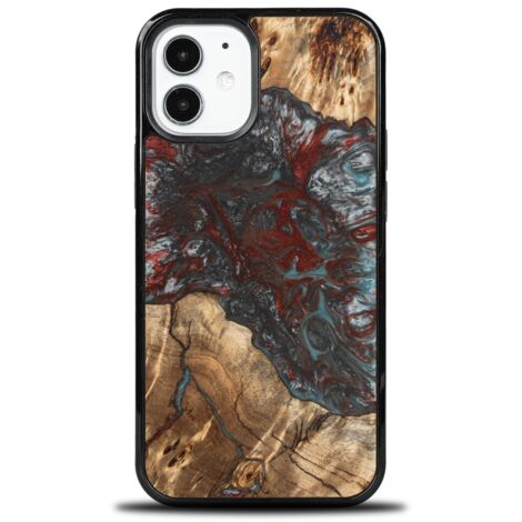 Coque Bewood Unique pour iPhone 12 Mini - Planètes - Pluton (1/4)