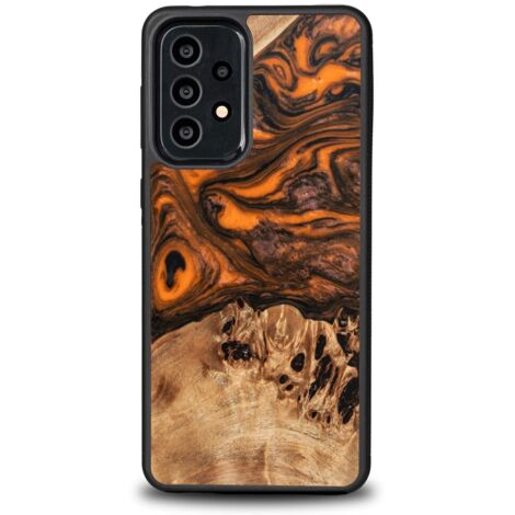 Coque Bewood Unique pour Samsung Galaxy A33 - Orange (1/4)