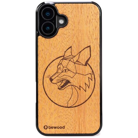 Coque en bois Bewood pour iPhone 16 Plus LIS MERBAU (1/5)