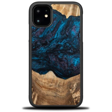 Coque Bewood Unique pour iPhone 11 - Planètes - Neptune (1/4)