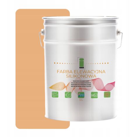 Peinture silicone pastel pour façade 5L perméable à la vapeur (1/5)