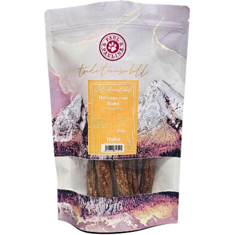 Saucisses de poulet au thym et aux graines de chia 200 g Friandises saines pour chien Favorise la digestion et un pelage brillant Paul & Paulina (1/4)
