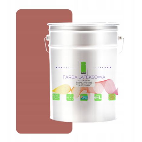 Peinture murale latex pour intérieur rose bordeaux 10L - Fabricant (1/5)