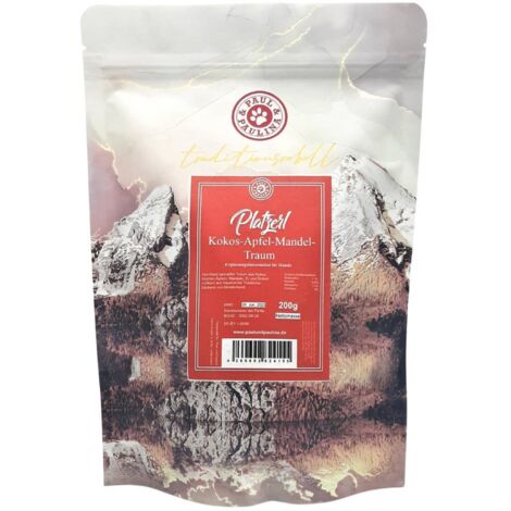 Biscuits à la noix de coco, à la pomme et aux amandes 200 g  friandises pour chien  Paul & Paulina (1/5)